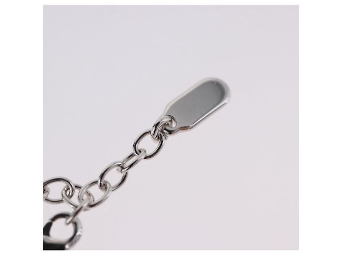 Collana Christian Dior metallo Silver Auth BA15231M Argento - vista 15