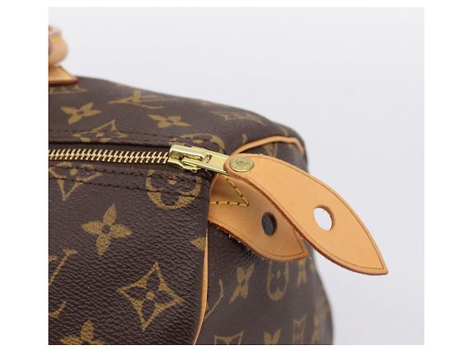 LOUIS VUITTON Monogram Speedy 35 Hand Bag M41524 LV Auth 198714V - view 14