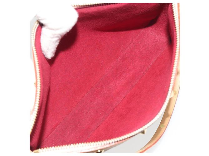 LOUIS VUITTON Monogram Multicolor Pochette Accessoires White M92649 Auth 196048V Bianco - vista 17