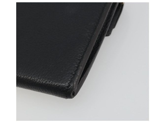 LOUIS VUITTON Monogram Portefeuille Duble V Wallet Black M64319 LV Auth am12337V Nero - vista 10