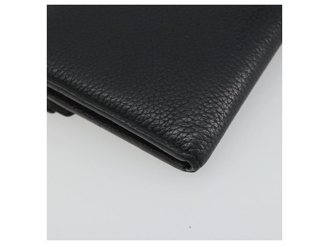 LOUIS VUITTON Monogram Portefeuille Duble V Wallet Black M64319 LV Auth am12337V Nero - vista 11