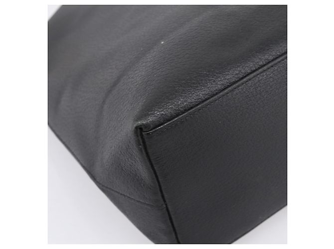 Borsa a tracolla GUCCI Bamboo in pelle nera e oro 001 1013 1881 Auth ka5766 Nero D'oro - vista 13