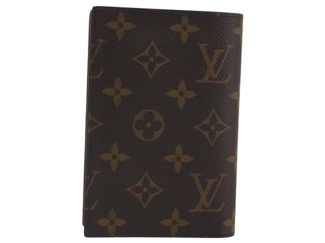 LOUIS VUITTON Monogram Couverture Passport Case M64502 LV Auth 197015SAM Monogramma - vista 3