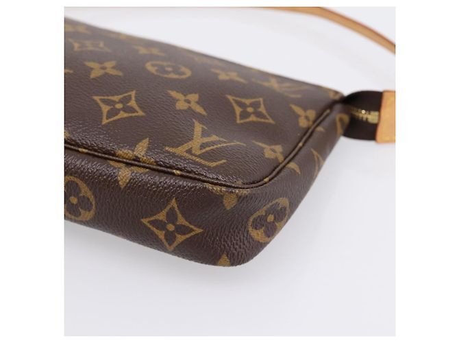 LOUIS VUITTON Monogram Pochette Accessoires Pouch M51980 LV Auth am12318V Monogramma - vista 10