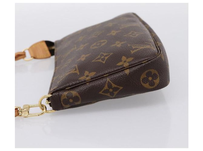 LOUIS VUITTON Monogram Pochette Accessoires Pouch M51980 LV Auth am12318V Monogramma - vista 4