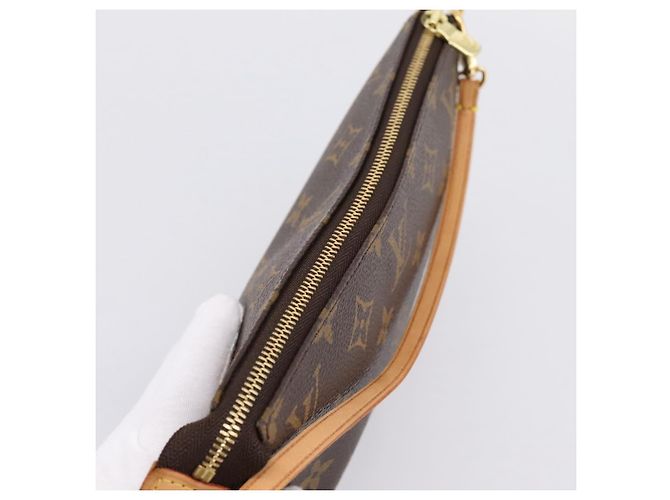 LOUIS VUITTON Monogram Pochette Accessoires Pouch M51980 LV Auth am12318V Monogramma - vista 6