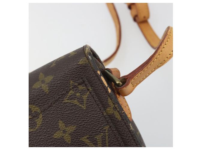 LOUIS VUITTON Monogram Bebe Monogram Saint Cloud Bag M51245 LV Auth 197184 Monogramma - vista 14
