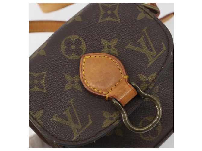 LOUIS VUITTON Monogram Bebe Monogram Saint Cloud Bag M51245 LV Auth 197184 Monogramma - vista 15