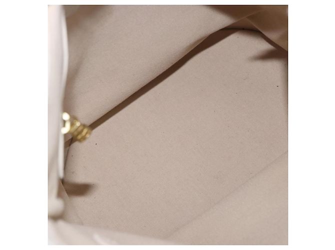 Borsa LOUIS VUITTON Monogram Mini Lin Bucket PM Bianca Dunne M95316 Auth ep15674V Bianco - vista 15