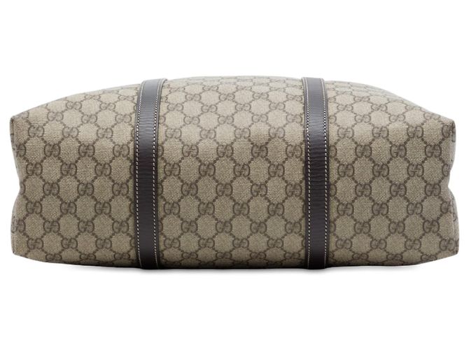 Tote Verticale Gucci GG Supreme Joy Beige - vista 3