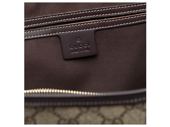Tote Verticale Gucci GG Supreme Joy Beige - vista 5