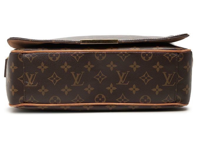 Borsa a tracolla Louis Vuitton Monogram Abbesses Marrone - vista 3