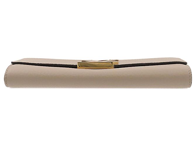 Portafoglio lungo Louis Vuitton Capucines in pelle Taurillon beige - vista 3