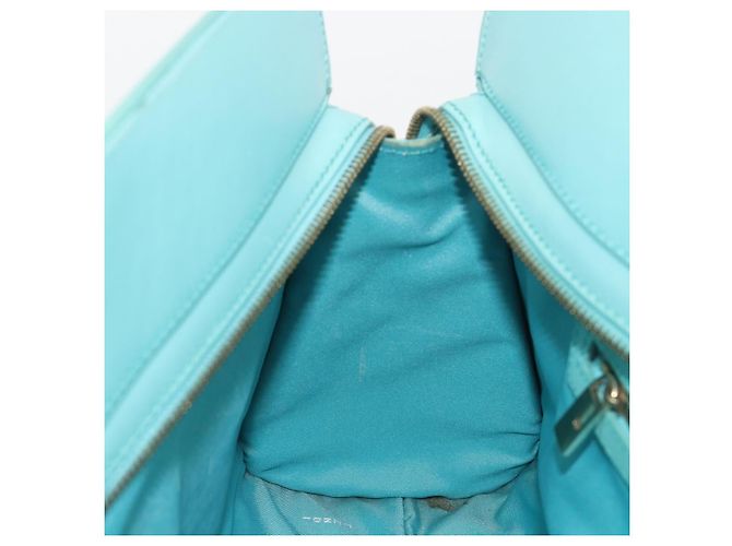 Borsa a mano FENDI in rafia Verde Menta Oro Auth 196379A D'oro - vista 21