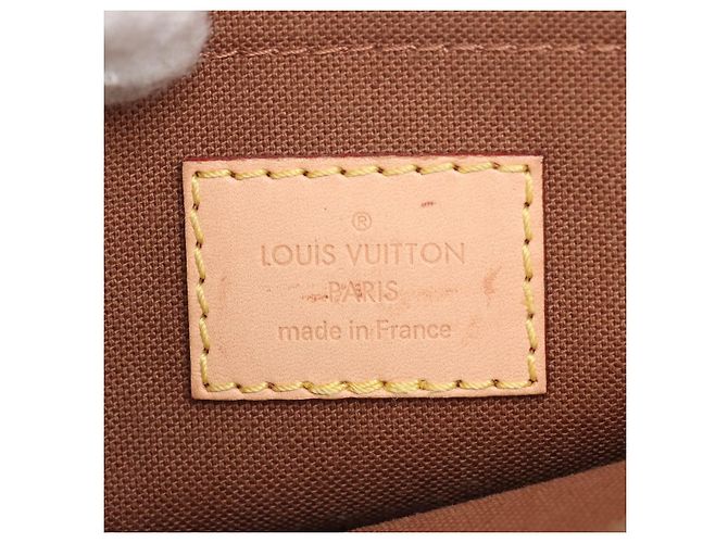 Louis Vuitton Multi Pochette Accessoires Canvas Pouch Crossbody Monogram Marrone - vista 16
