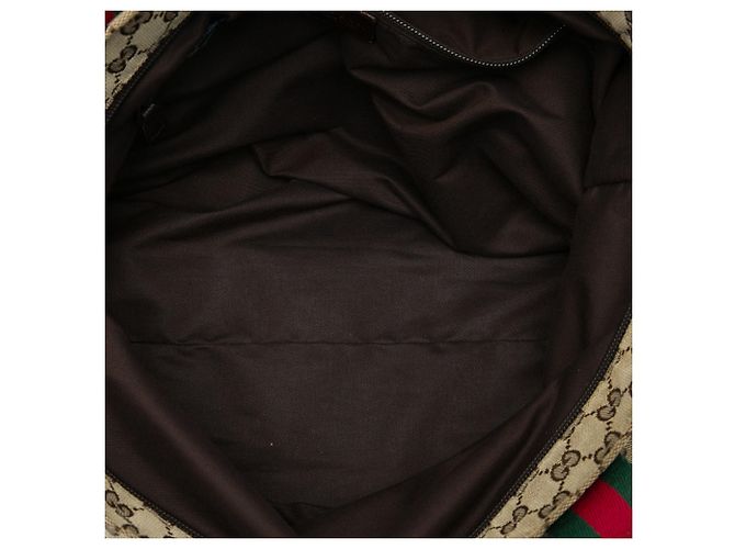 Tote Verticale Gucci GG Canvas Web beige - vista 4