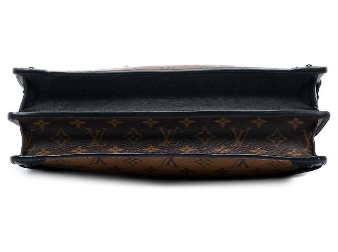 Borsa Clutch e Crossbody Louis Vuitton Monogram Reverse Trunk Marrone - vista 3