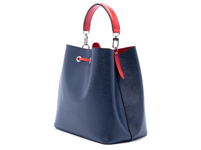 Bolsa Bucket Louis Vuitton Epi NeoNoe MM Azul - Ansicht 2