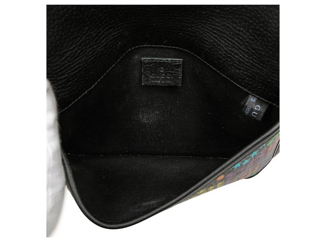 Borsa cintura Gucci GG Supreme Psychedelic Nera Nero - vista 4