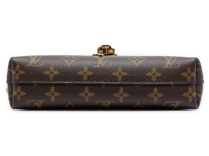 Borsa a pochette Louis Vuitton Monogram Moon Pochette marrone - vista 3