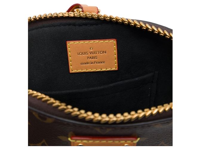 Borsa a pochette Louis Vuitton Monogram Moon Pochette marrone - vista 5