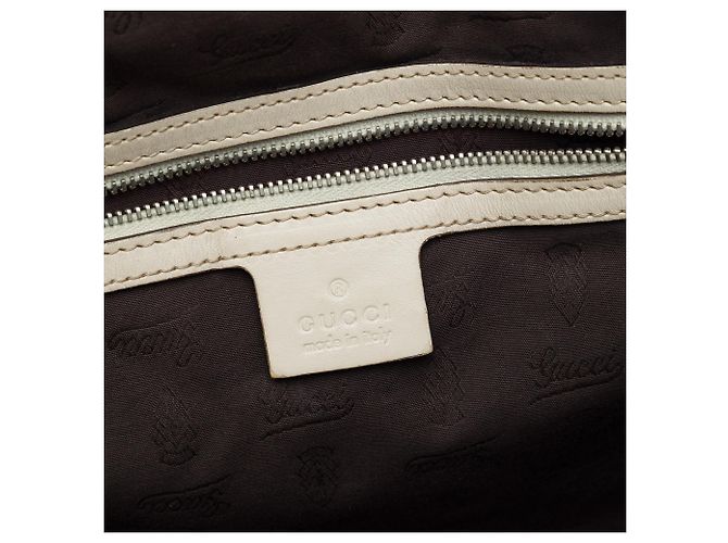 Borsa Tote Gucci Large GG Canvas Twins Beige - vista 5