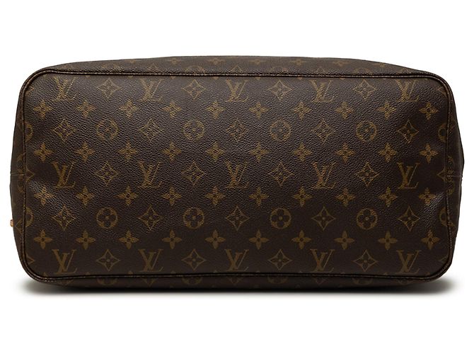 Borsa Tote Louis Vuitton Monogram Neverfull GM Marrone - vista 3