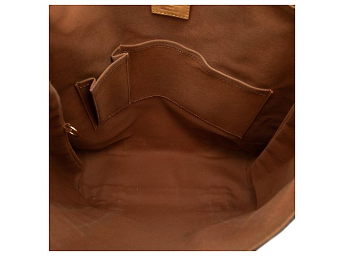 Borsa Tote Cabas Beaubourg Monogram Louis Vuitton Marrone - vista 4