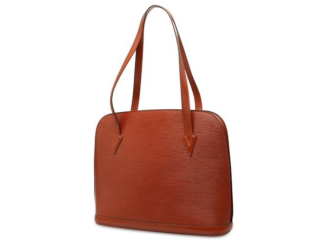 Borsa a tracolla Louis Vuitton Epi Lussac Marrone - vista 2