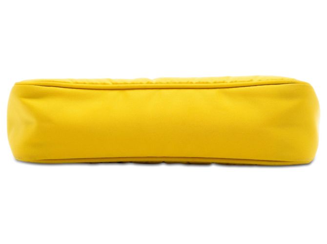 Borsa a tracolla Prada Mini Tessuto Re Edition 2000 Gialla Giallo - vista 3
