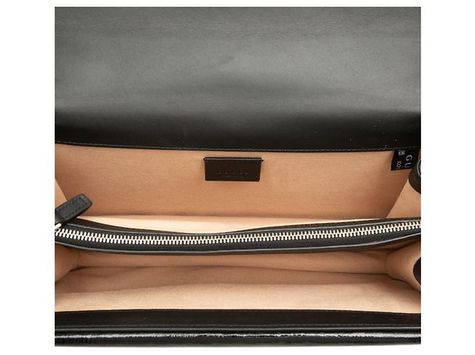 Borsa a tracolla Dionysus Medium GG in velluto blu Gucci - vista 4