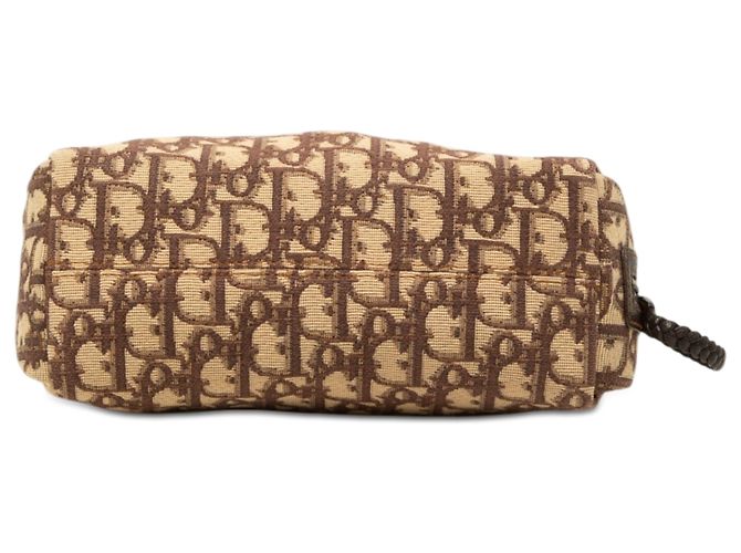 Borsa a tracolla Flight in tela Dior Oblique marrone - vista 3