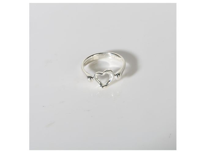 Anello Elsa Peretti Open Heart in argento sterling Tiffany & Co. - vista 5