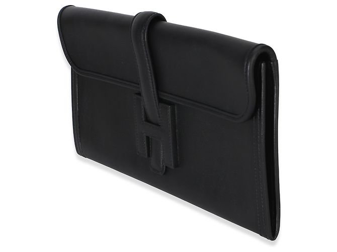 Hermès Black Evercolor Jige Elan 29 Nero - vista 3