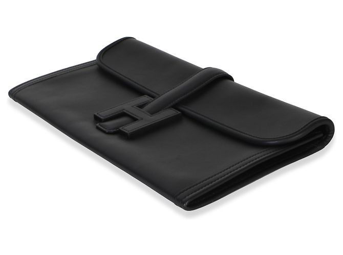 Hermès Black Evercolor Jige Elan 29 Nero - vista 6