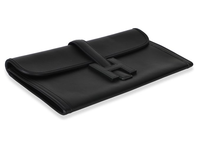 Hermès Black Evercolor Jige Elan 29 Nero - vista 7