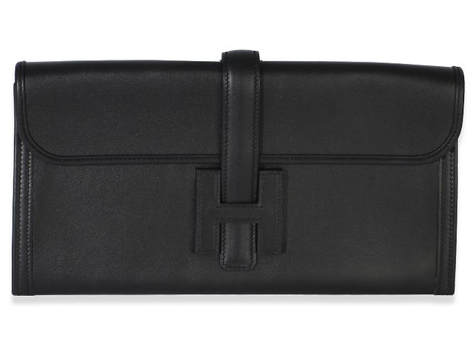 Hermès Black Evercolor Jige Elan 29 Nero - vista 8