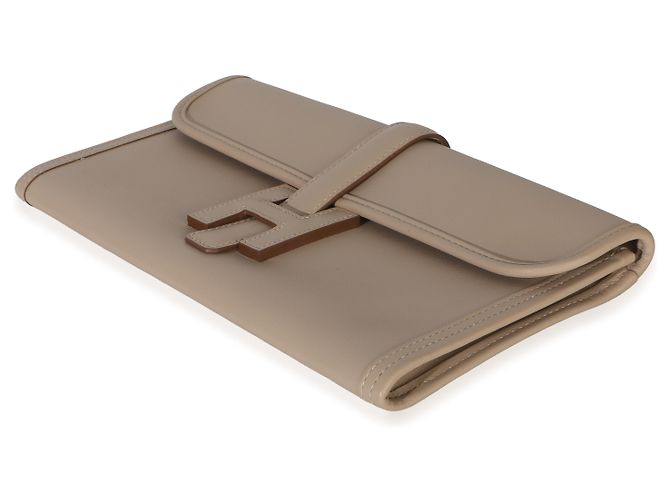 Hermès Argile Evercolor Jige Elan 29 Marrom Bege - vista 6