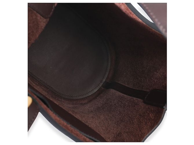 Hermès Rouge Sellier Clemence Swift In-The-Loop 18 GHW Marrone - vista 5