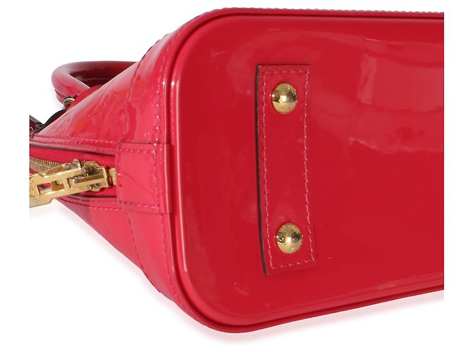 Louis Vuitton Hot Pink Monogram Vernis Alma BB Rosa - vista 6