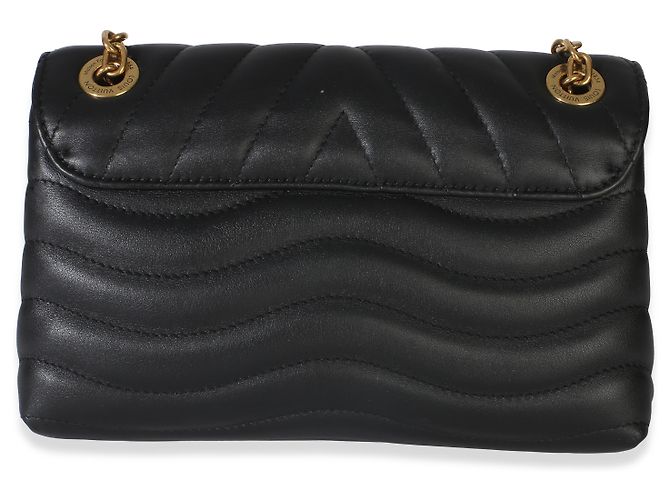 Louis Vuitton Black Calfskin New Wave MM NM Nero - vista 2