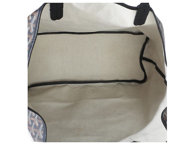 Goyard Black Goyardine Canvas Saint Louis PM Nero - vista 5