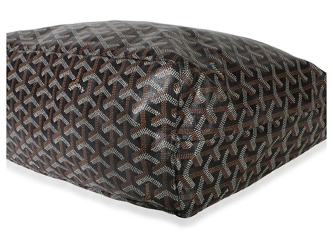 Goyard Black Goyardine Canvas Saint Louis PM Nero - vista 6