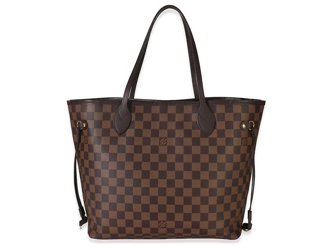 Louis Vuitton Damier Ebene Canvas Neverfull MM Marrone - vista 7