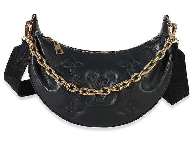 Louis Vuitton Bubblegram Over The Moon in pelle di vitello nera Nero - vista 8