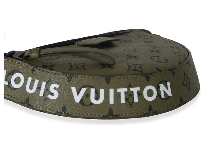 Borsa a tracolla Moon Louis Vuitton in tela Monogram Green Khaki Verde - vista 7