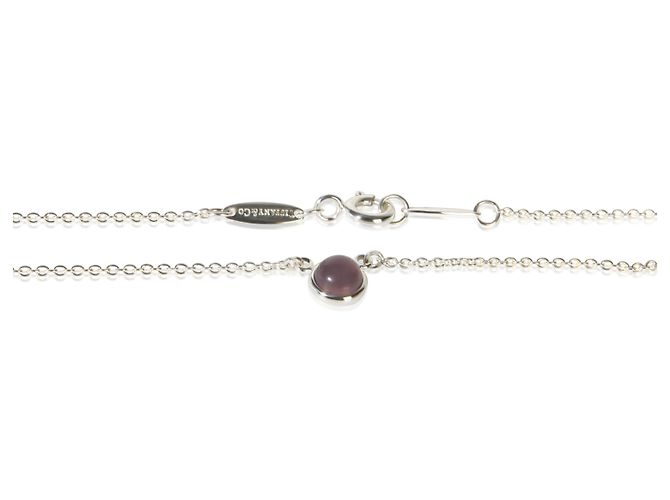 Love Cartier Pendente Tiffany & Co. Elsa Peretti Color By The Yard in argento sterling e calcedonio - vista 2