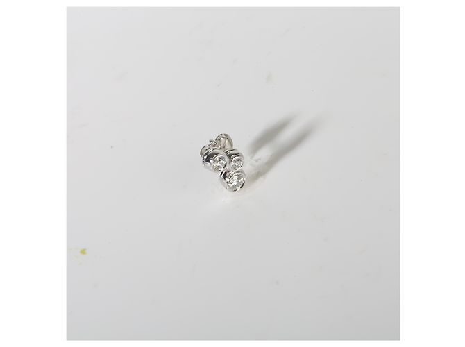 Orecchini Tiffany & Co. Platinum Diamond Bubble - vista 5