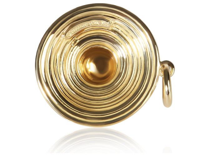 Tiffany & Co. Charm cappello a tesa larga in oro bianco e oro giallo con diamanti - vista 2