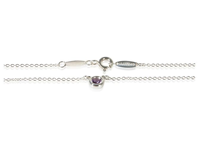 Pendente Tiffany & Co. Elsa Peretti Color By The Yard in argento sterling e ametista - vista 2